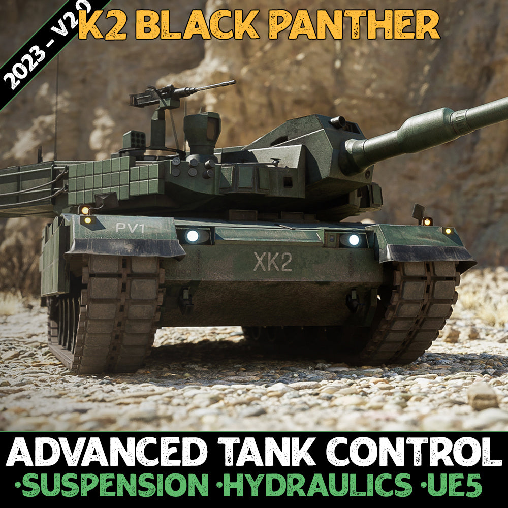 K2 Black Panther - Advanced Tank Blueprint in Blueprints - UE
