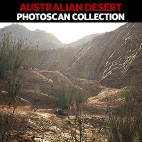 Australian Desert Photoscan Collection